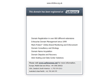 Tablet Screenshot of infoline.org.uk