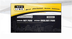 Desktop Screenshot of infoline.com.ve